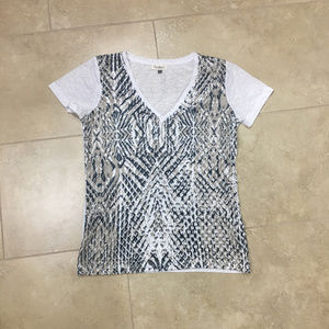 Women's double layer front SS T-Shirt